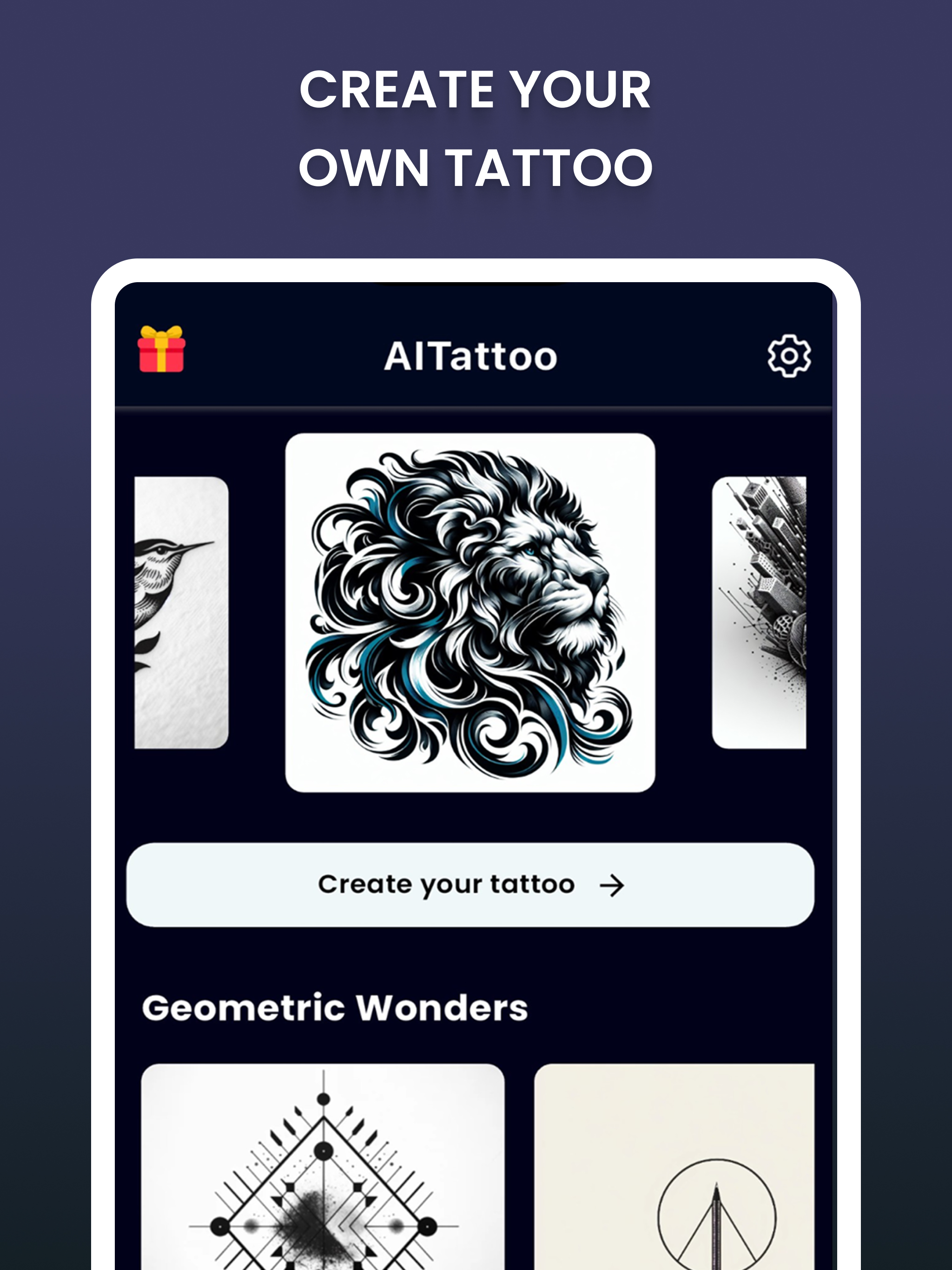 AI Tattoo Generator, Designs