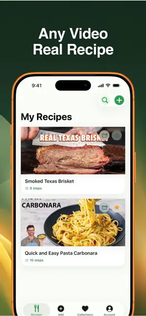 Videotokitchen: Recipe Saver screenshot 1