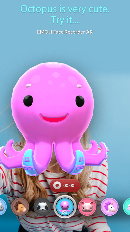 #7. EMOJI Face Recorder AR (iOS) 由: Anton Tonev