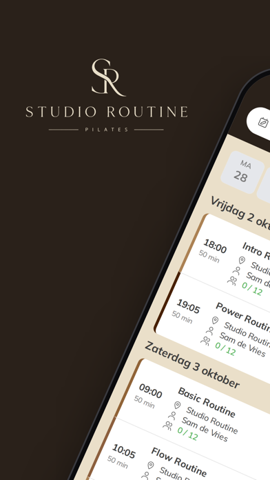 Studio Routine screenshot 1