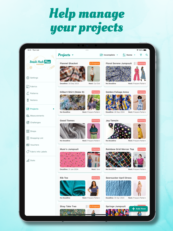 Stash Hub iPad screenshot 3 - Lifestyle app