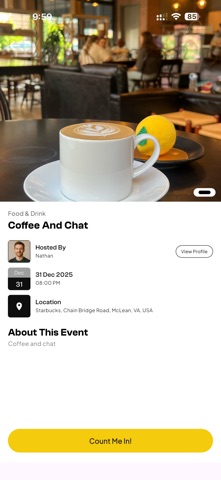GoBananas: Local Events+Meets Screenshot 2 of 7