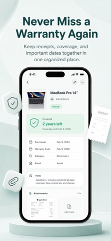 Warrantly - Warranty Tracker screenshot