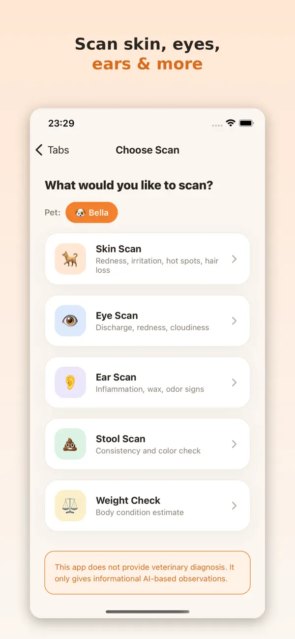 Screenshot #3 pour PetLens AI: Pet Health