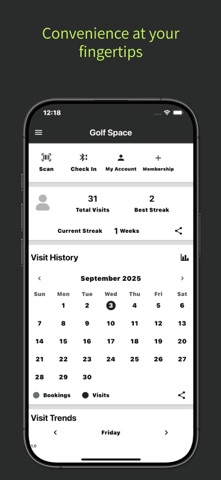 GOLFSPACE iPhone screenshot