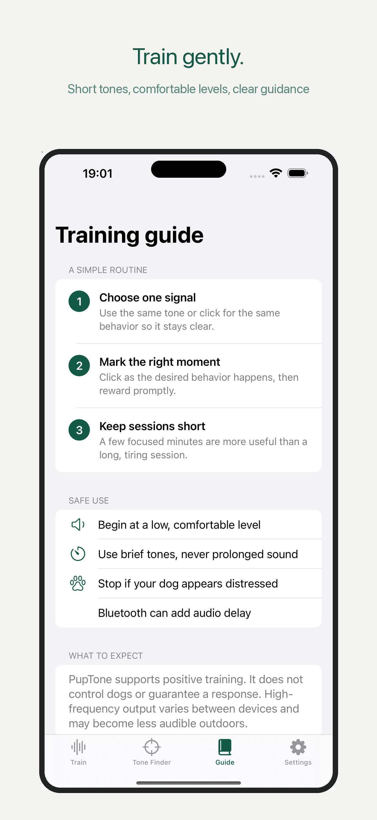 Dog Whistle & Clicker PupTone screenshot 7