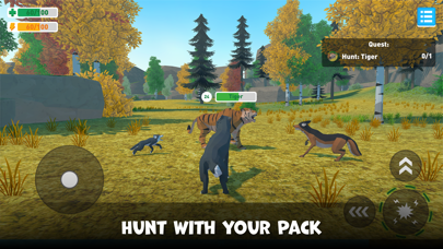 Wild Forest: Wolf Simulator Screenshot