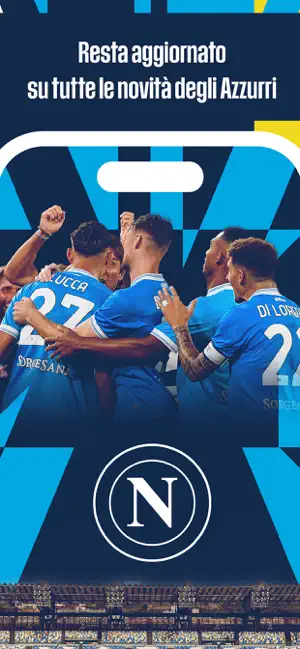 SSC Napoli - App ufficiale iPhone screenshot 1