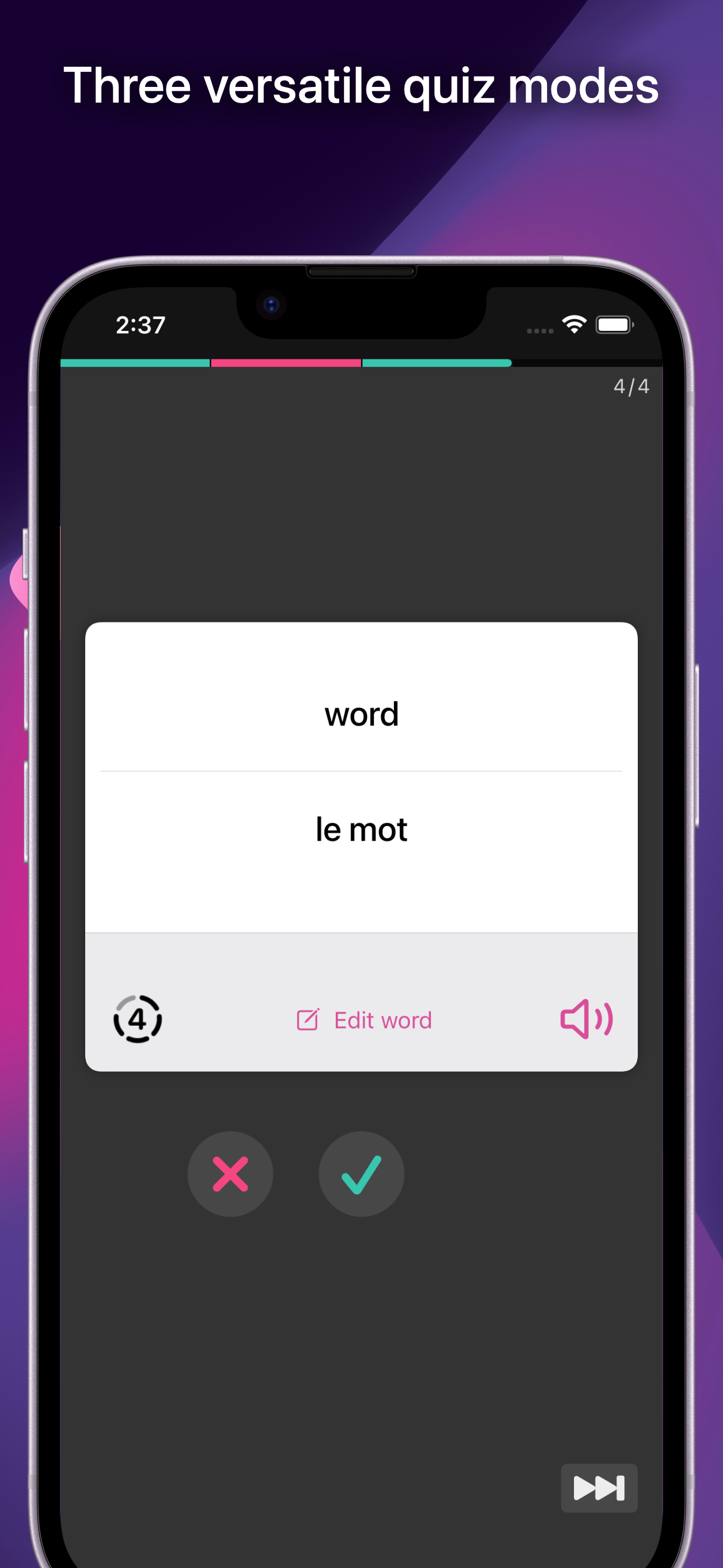 Wokabulary — Flashcards