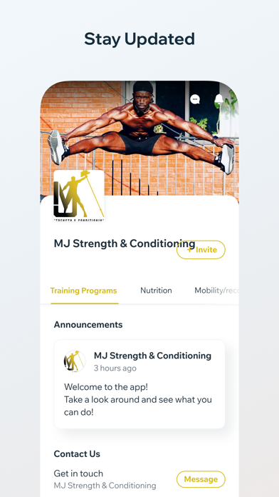 MJ Strength Screenshot