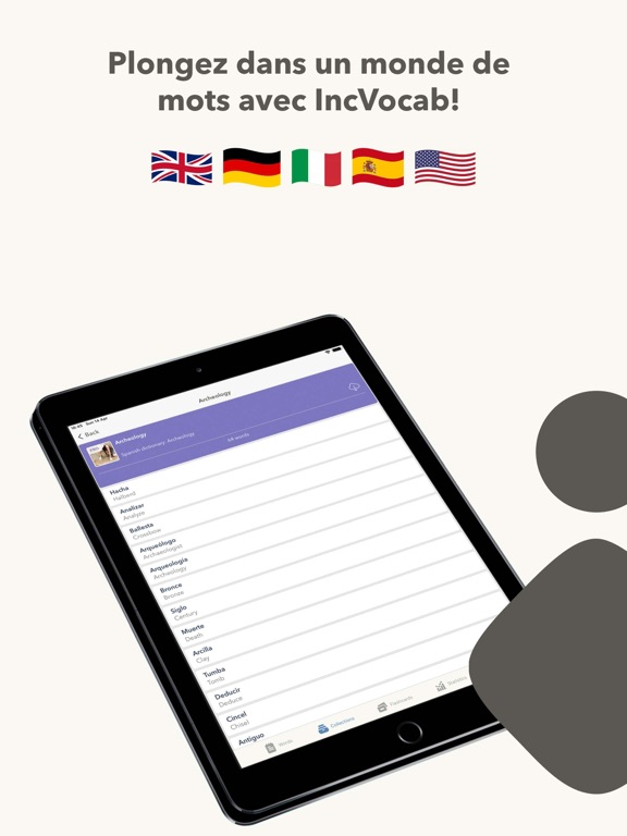 Screenshot #4 pour IncVocab: Apprendre l'italien