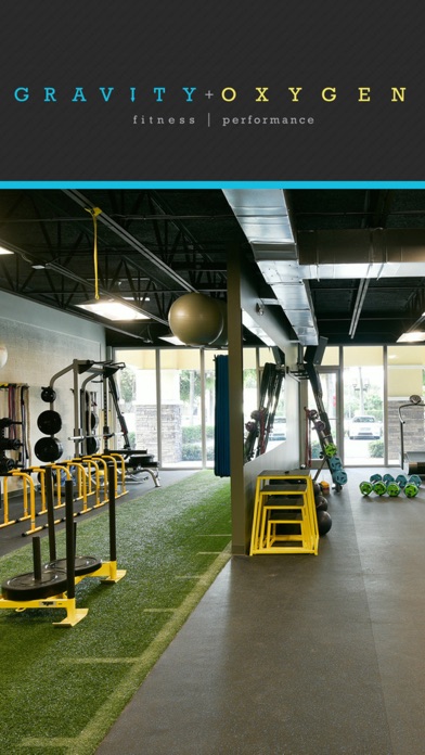 Gravity + Oxygen Fitness iPhone screenshot 1 - Health & Fitness app