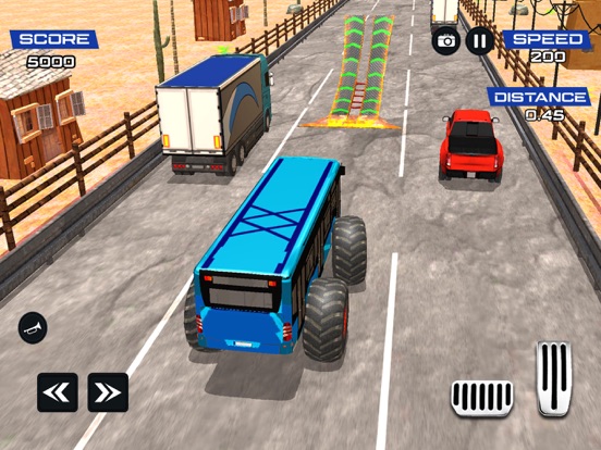 Screenshot #5 pour Monster Bus Offroad Racing 3D