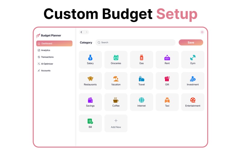 Budget Planner: Bill Organizer screenshot