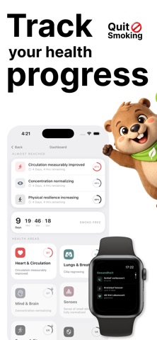 Quit Smoking Now - QuitBeaver Screenshot 5 of 10
