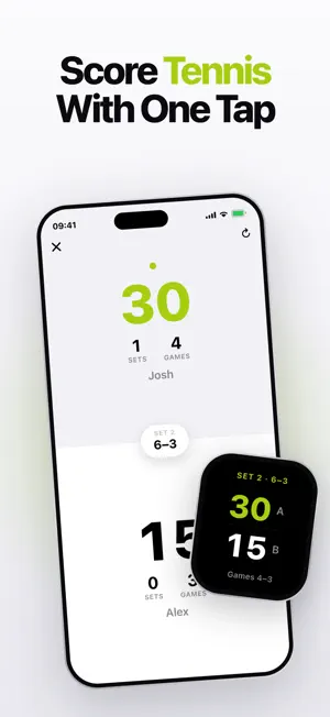 Tennis Court Scoreboard screenshot 1