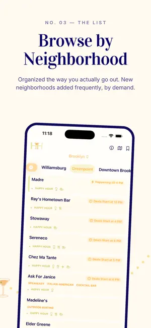 Happiest Hours NYC screenshot 3