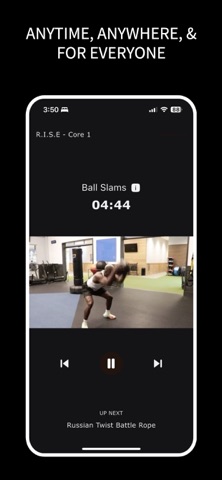 MYOATHLETIX iPhone screenshot