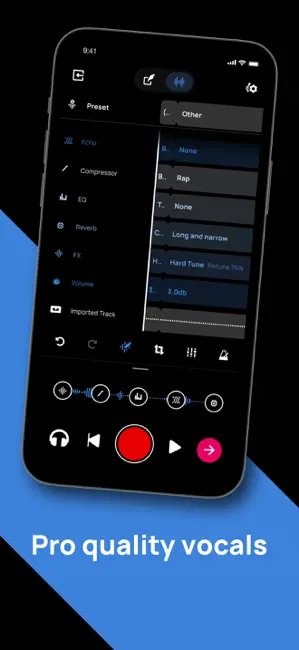 Voloco: Vocal Recording Studio iPhone screenshot 5