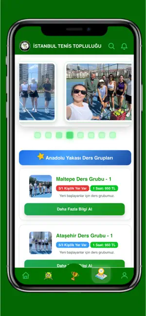 İstanbul Tenis Topluluğu iPhone screenshot 5