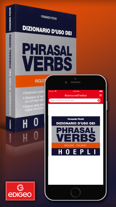 Screenshot #1 pour Dizionario dei Phrasal Verbs