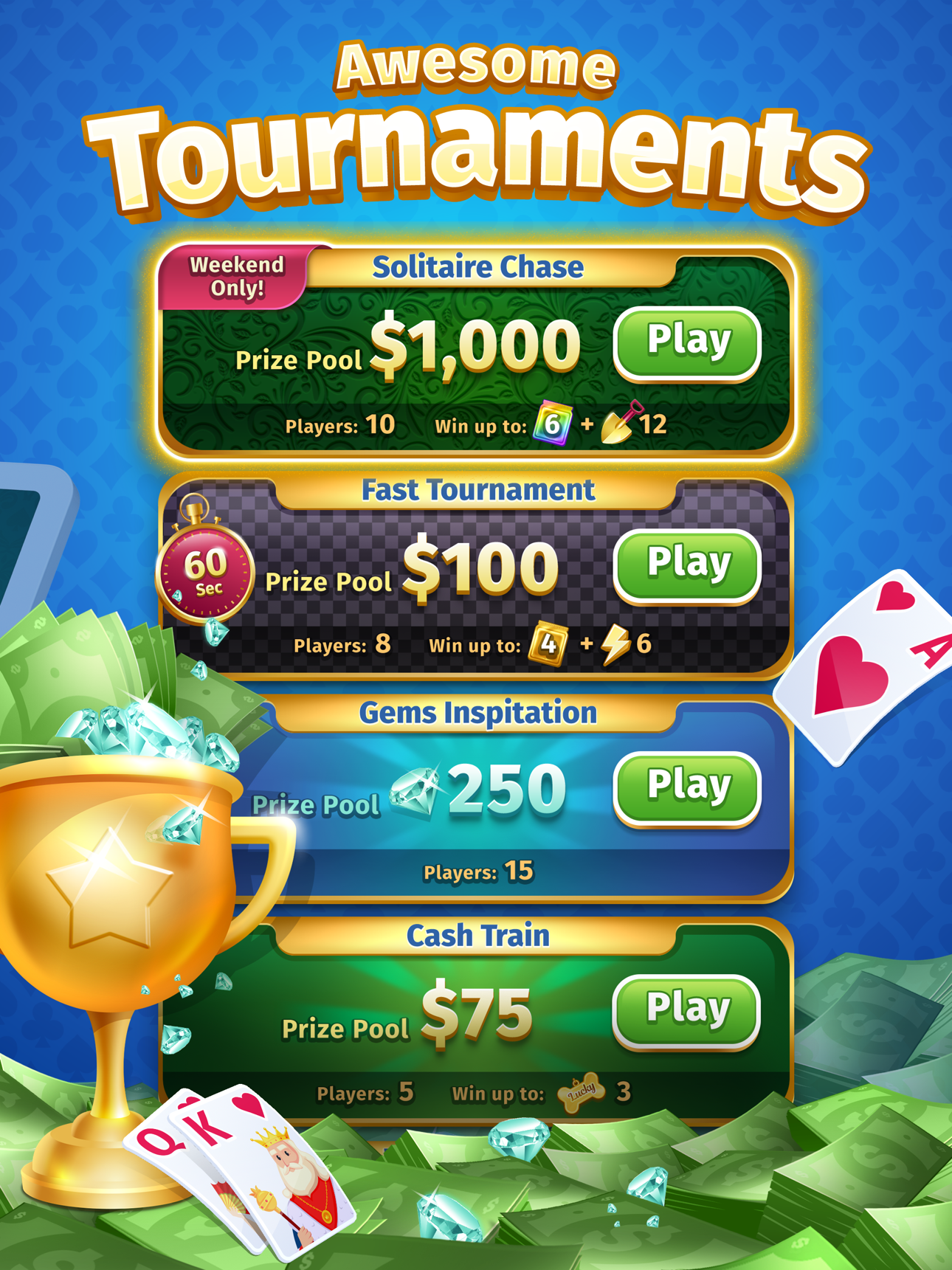 Solitaire Stash: Win Real Cash screenshot 5