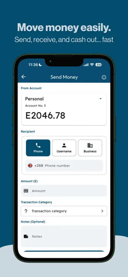 Screenshot 3 di 6 di DeltaPay Eswatini