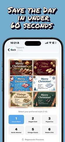 Panic Gift: IOU Card Maker screenshot
