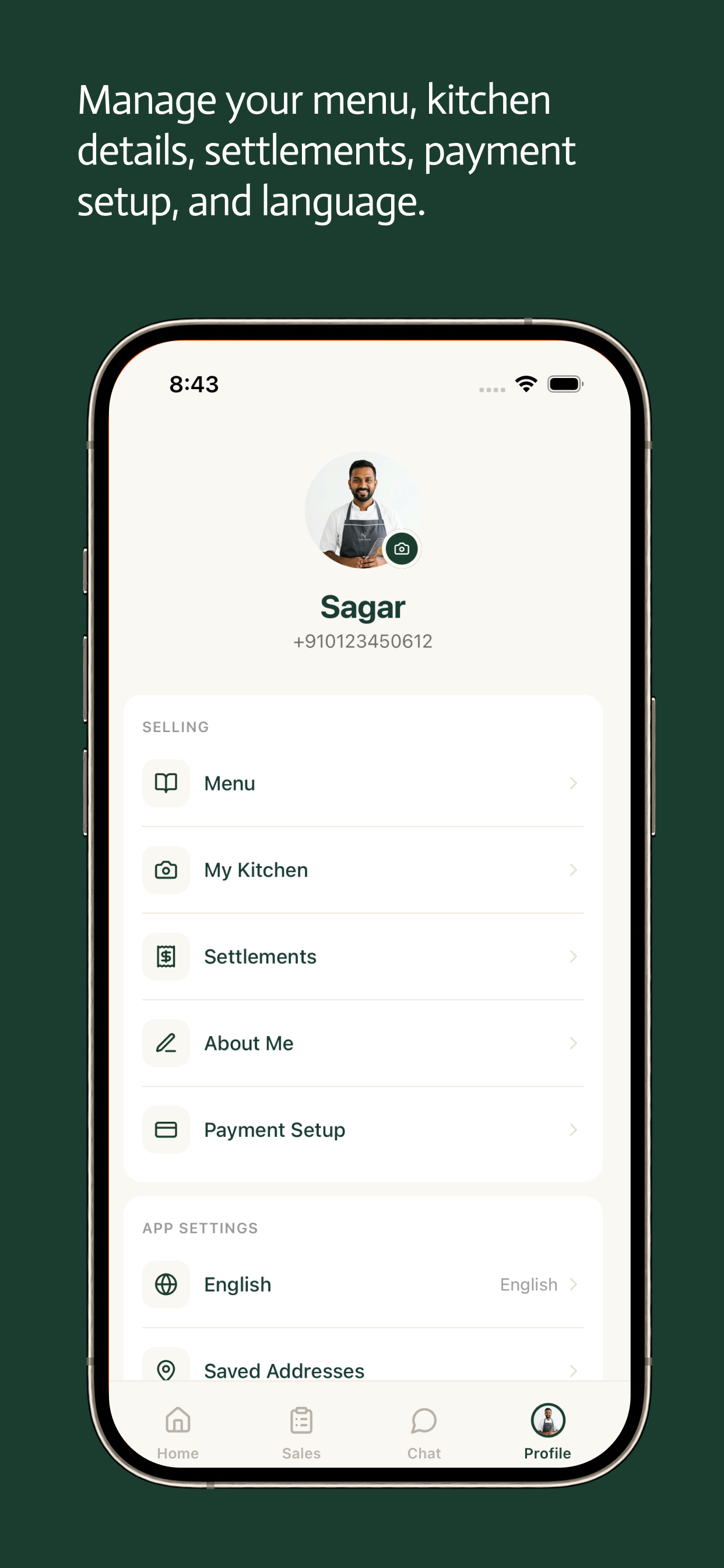 TM Chef Partner