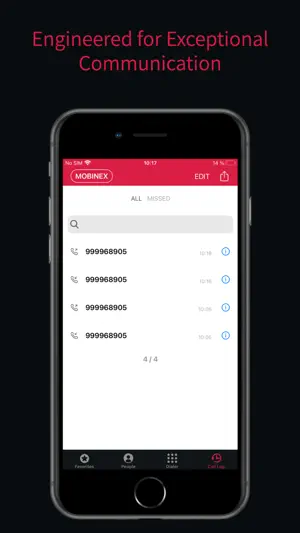 mobineX screenshot 2