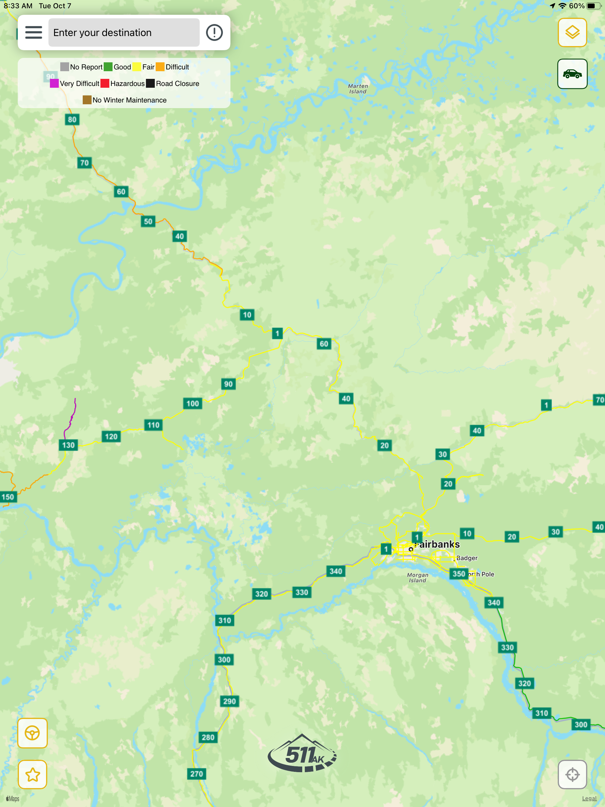 511 Alaska screenshot 5