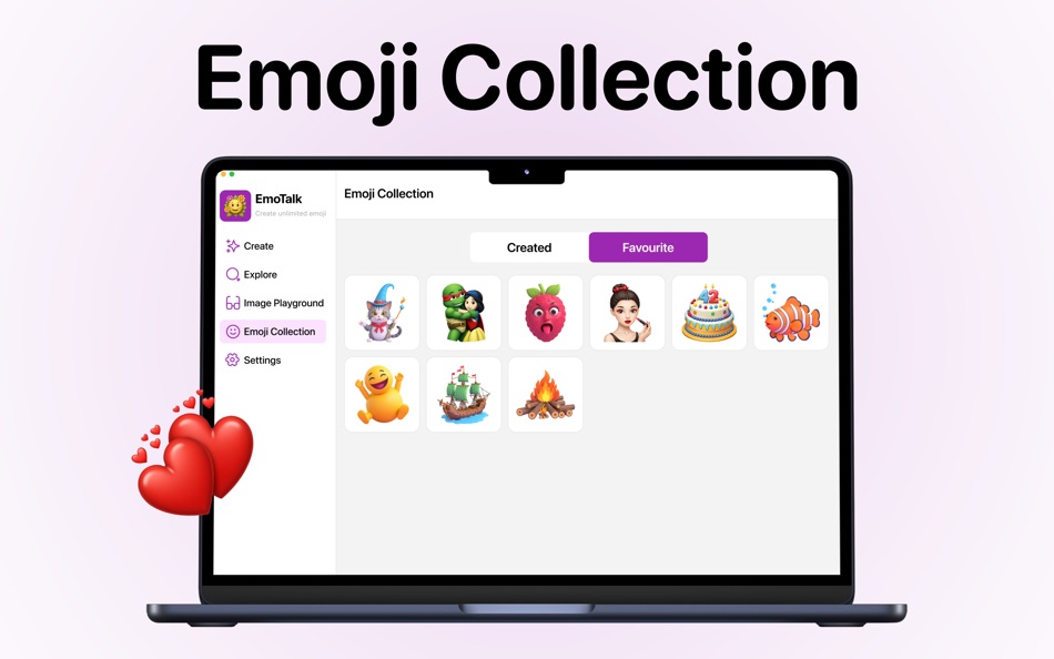 #4. EmoTalk : AI Emoji Maker (macOS) 由: Ammara Ashraf
