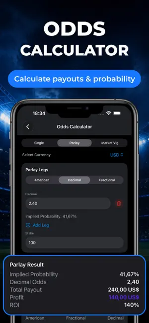 Football Betting Predictions iPhone screenshot 5