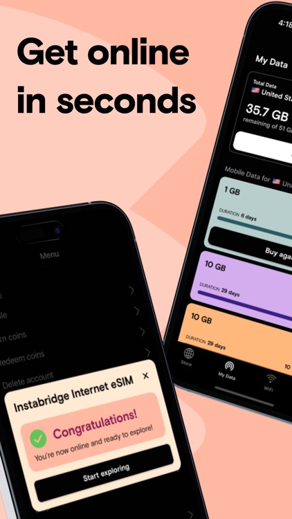Instabridge: eSIM + Internet screenshot-3