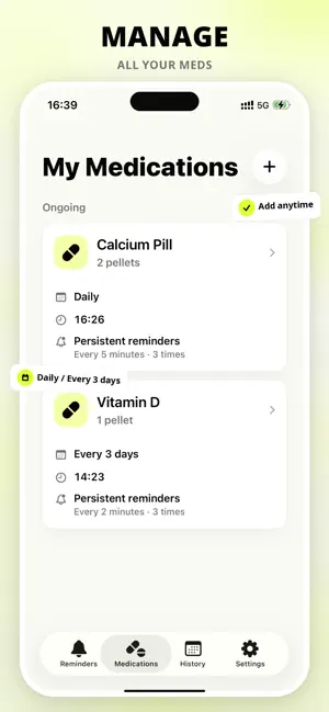 PillBell: Pill Reminder screenshot 2