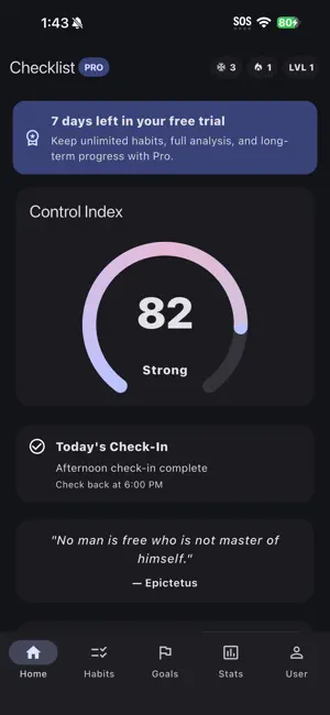Checklist: Daily Tracker screenshot 4