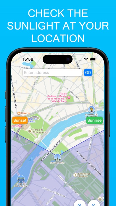 SunSpotter - Sunpath on a map Screenshot