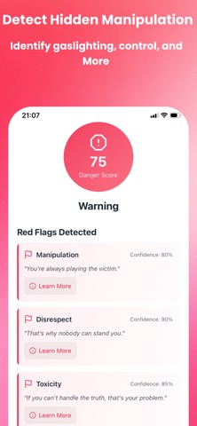 Flagz : Red Flags Detector Screenshot 3 of 7