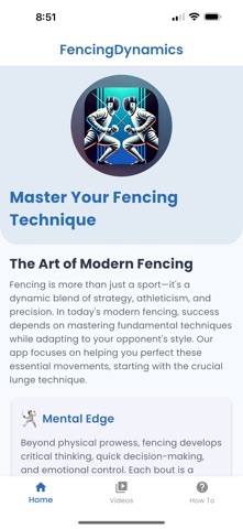 FencingDynamics screenshot