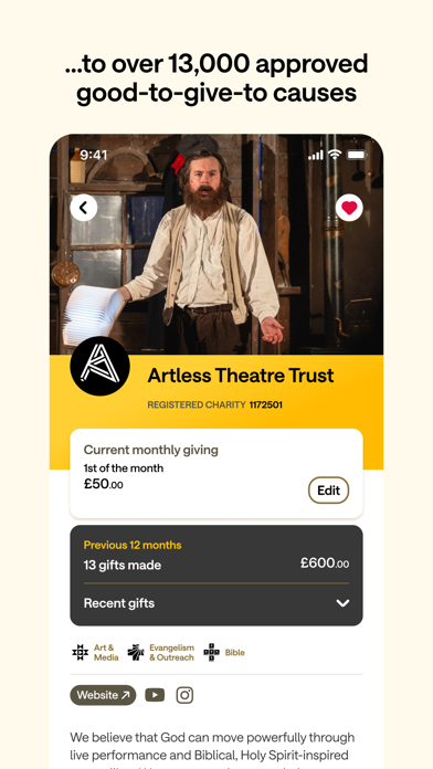 Screenshot 4 of Stewardship Giving App