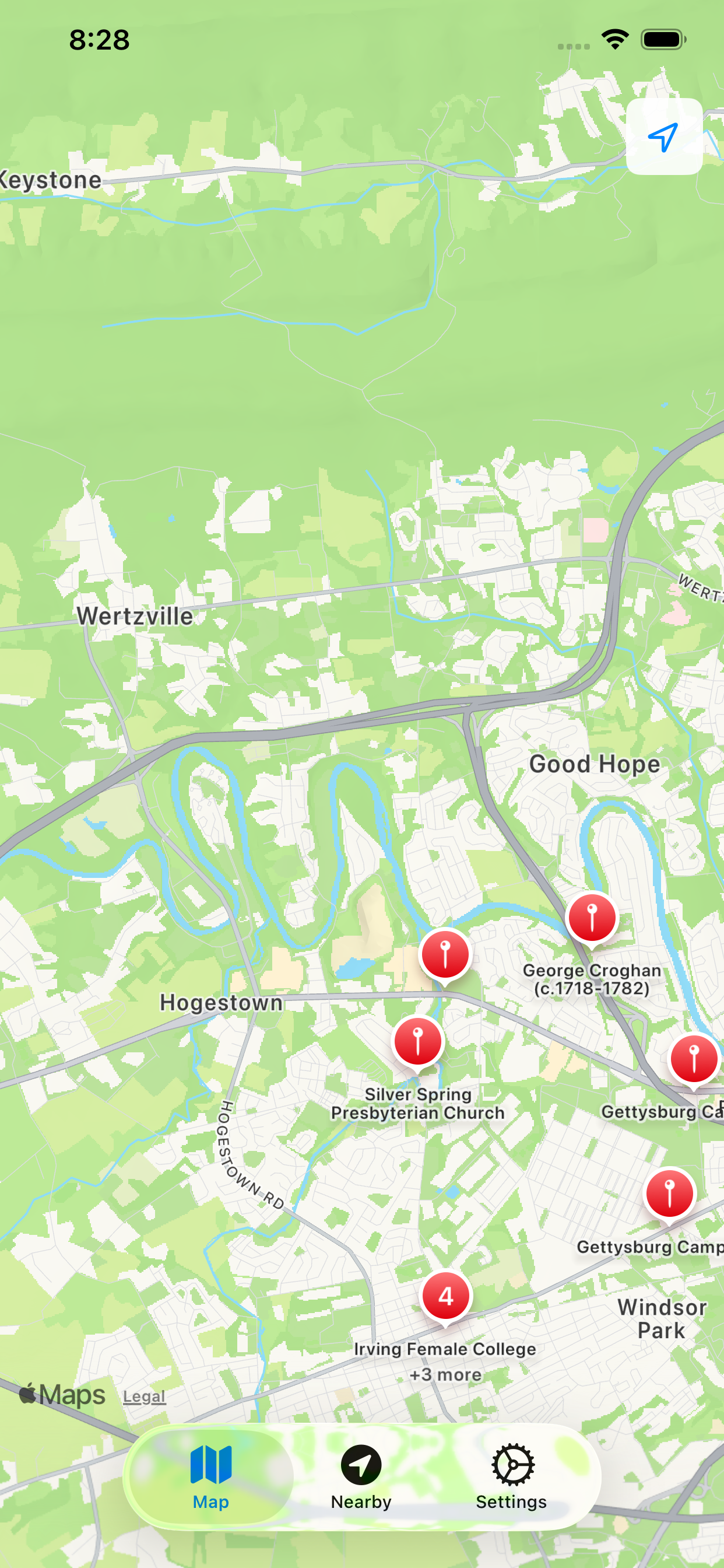 PA Historical Markers screenshot 2