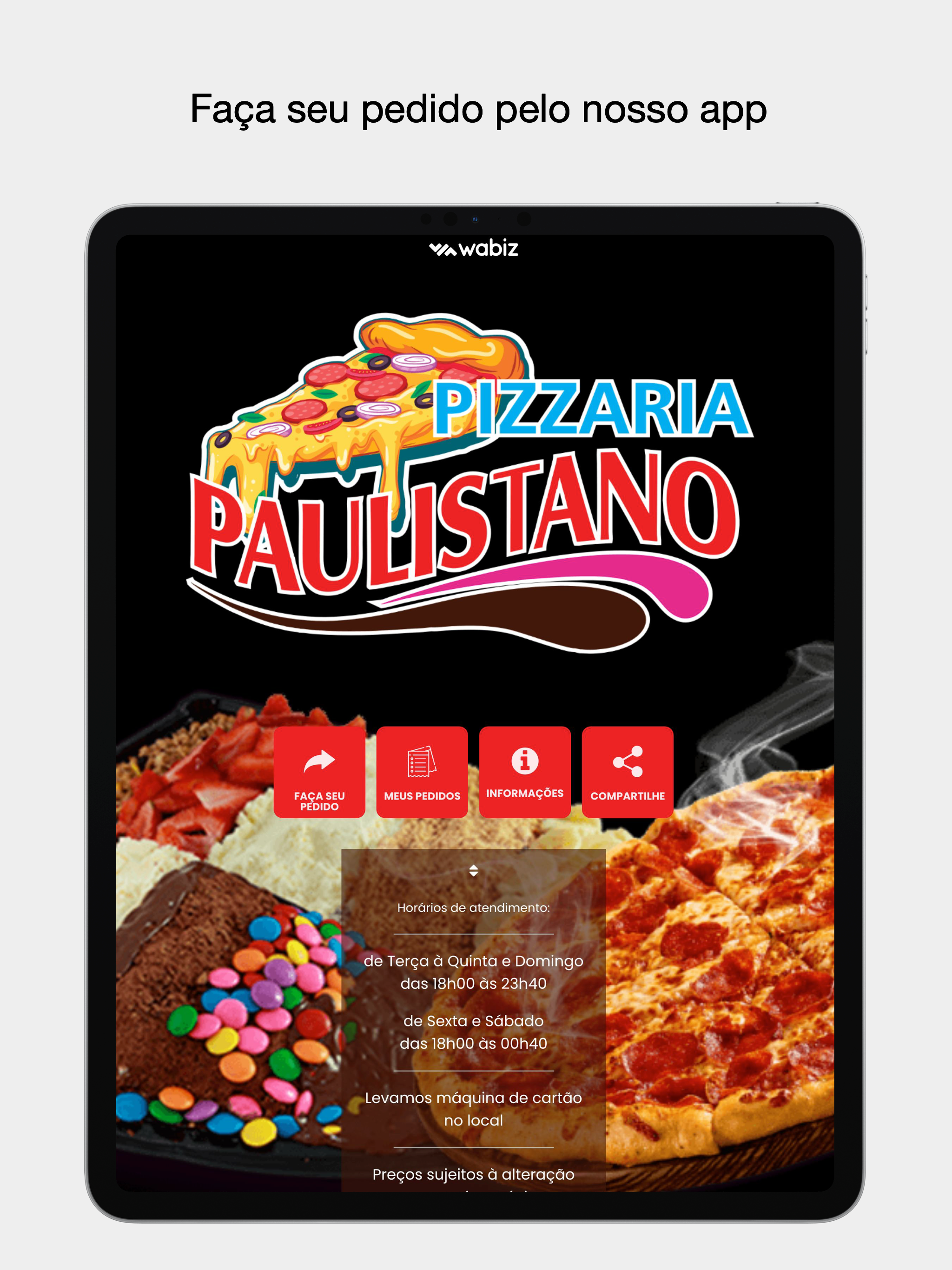 Pizzaria e Sorvetes Paulistano screenshot 4