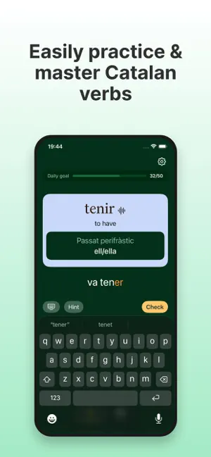 Verbeja: Learn Catalan Verbs screenshot 2