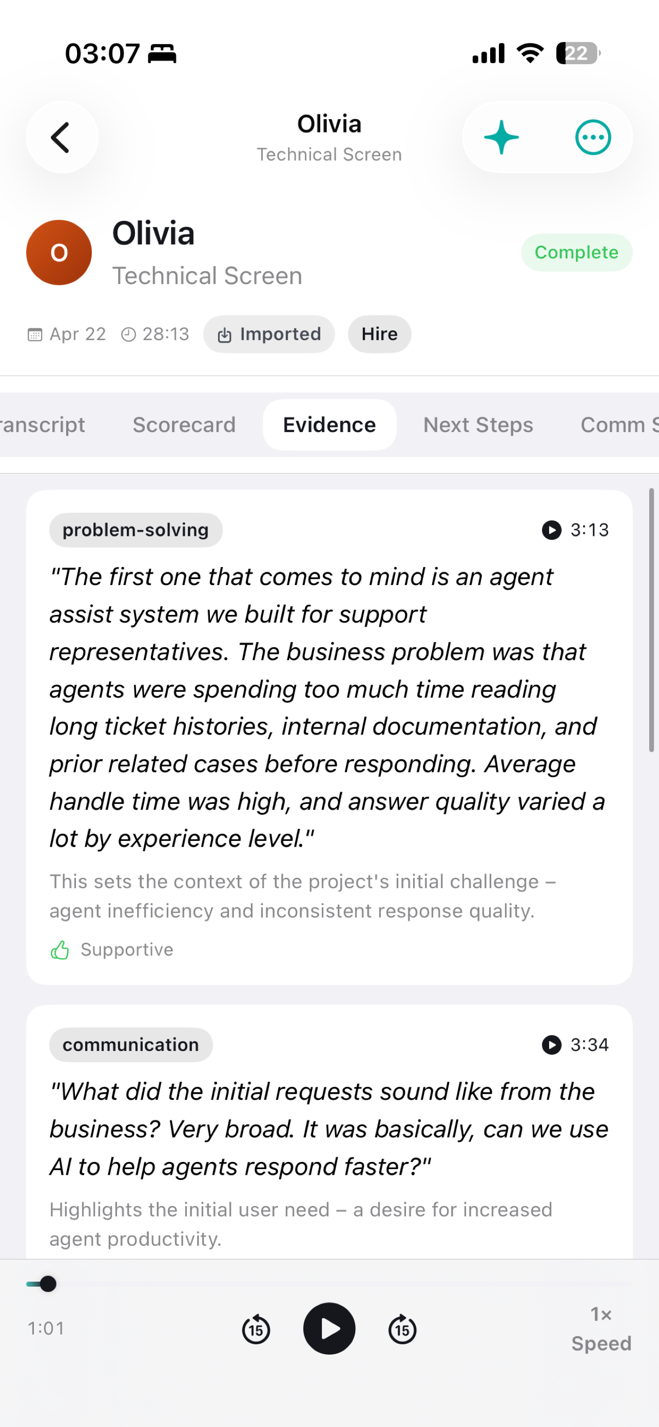 AI Interviews