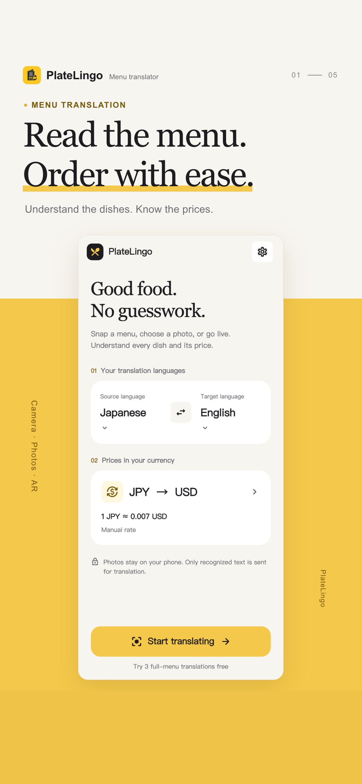 Screenshot 4 of PlateLingo