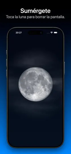 Captura de pantalla de Mooncast en iPhone 4