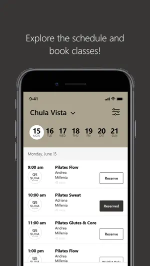 SUVA Fitness Studio screenshot 3