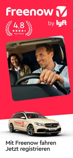 Screenshot von Freenow Für Fahrer*innen auf dem iPhone 1