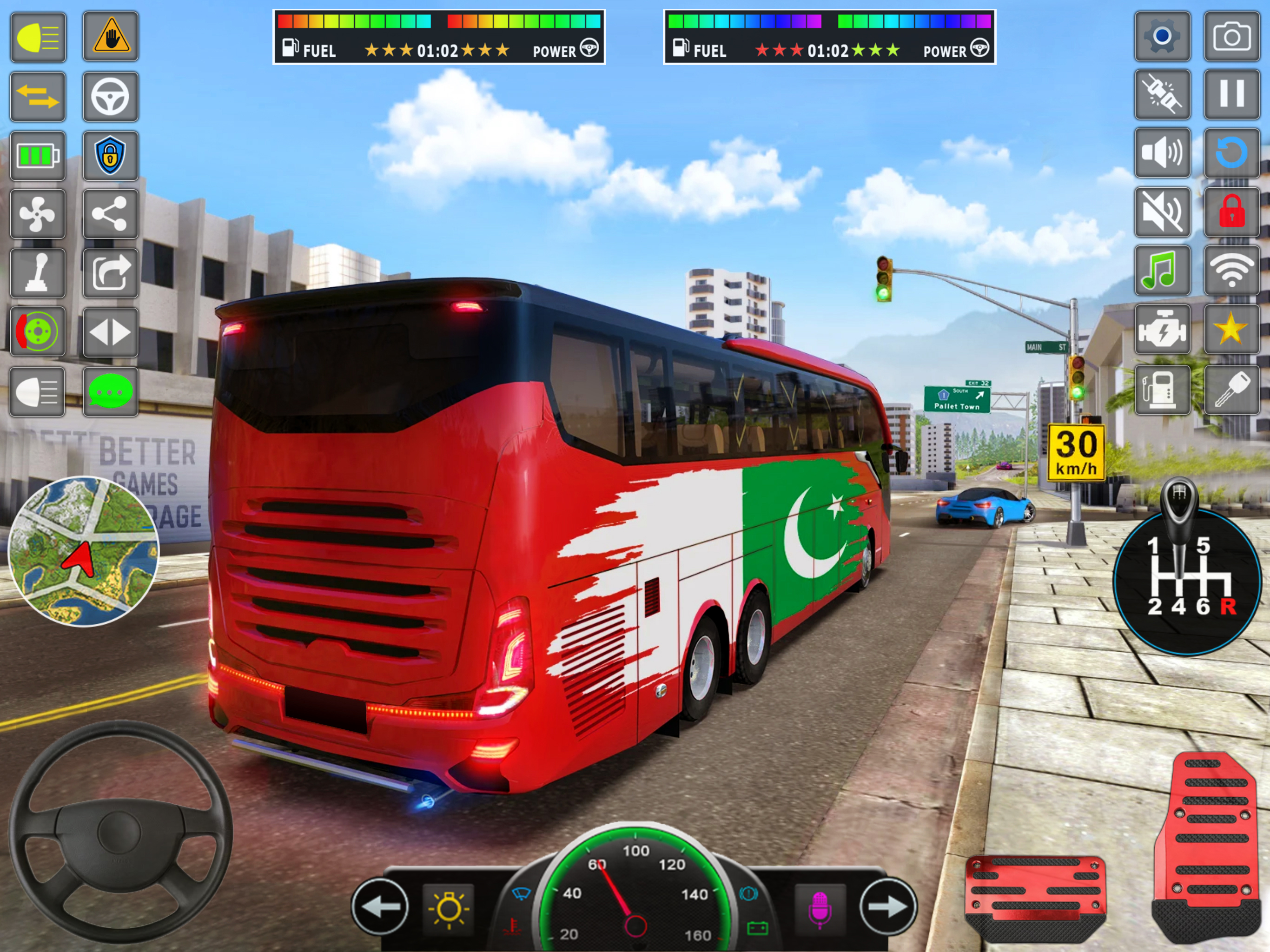 Euro Bus Simulator Games 3D