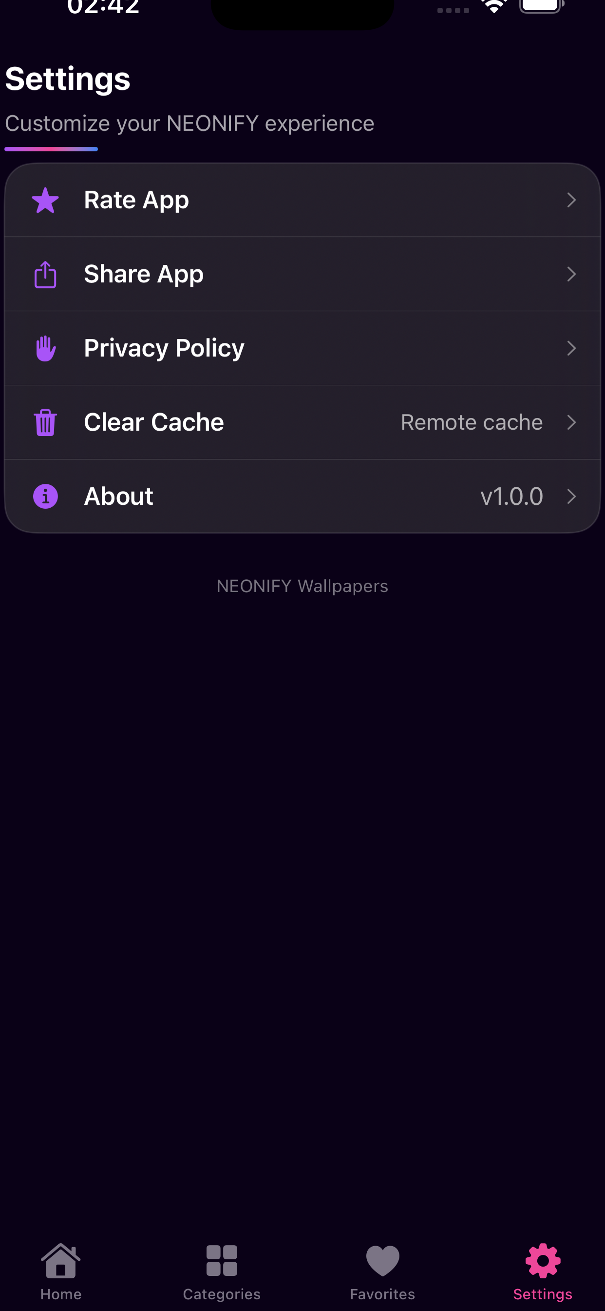 NEONIFY Wallpapers